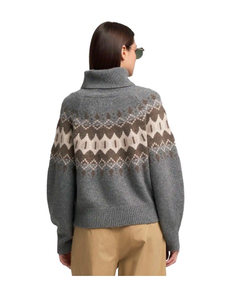 Replay - Jersey De Cuello Alto Lambswool Viscose