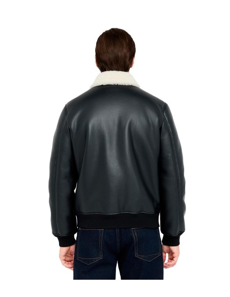 Liu Jo - Cazadora Motera De Tejido Encerado