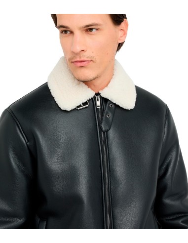 Liu Jo - Cazadora Motera De Tejido Encerado