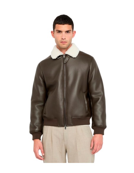 Liu Jo - Cazadora Motera De Tejido Encerado