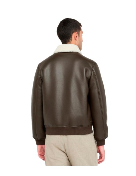 Liu Jo - Cazadora Motera De Tejido Encerado