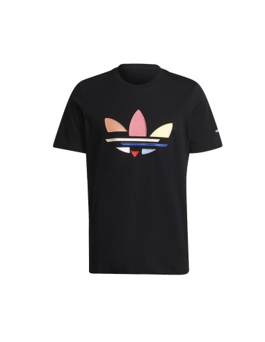 Adidas - Camiseta Hombre Negra - Adicolor Shattered Trefoil Tee