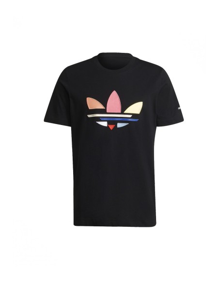 Adidas - Camiseta Hombre Negra - Adicolor Shattered Trefoil Tee