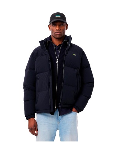 Lacoste - Chaqueta Acolchada Con Capucha Hidrófuga