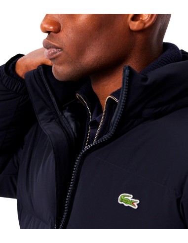 Lacoste - Chaqueta Acolchada Con Capucha Hidrófuga