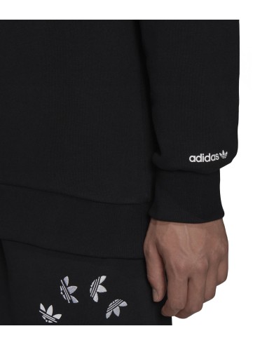 Adidas - Sudadera Hombre Negra - Adicolor Shattered Trefoil