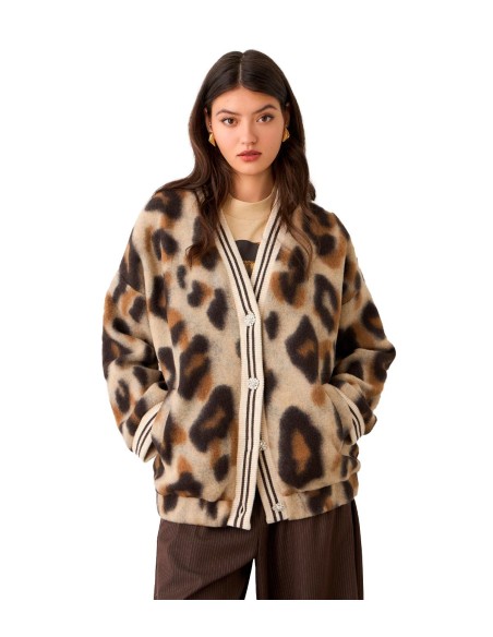 BSB - Chaqueta Bomber Oversized Con Estampado