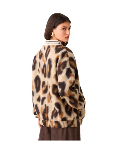 BSB - Chaqueta Bomber Oversized Con Estampado