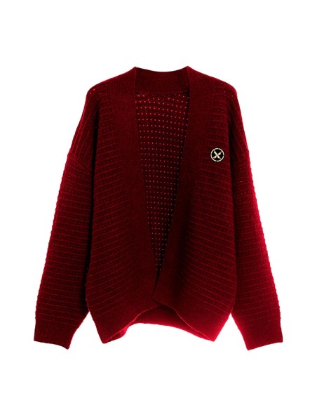 Mod Wave Movement - Cardigan Knitted