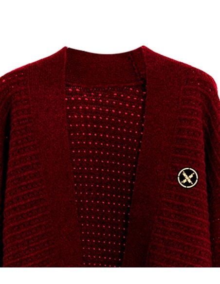 Mod Wave Movement - Cardigan Knitted