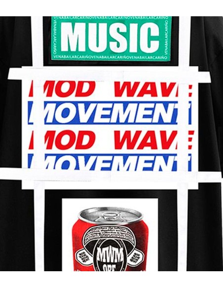 Mod Wave Movement - Camiseta Black Capsule