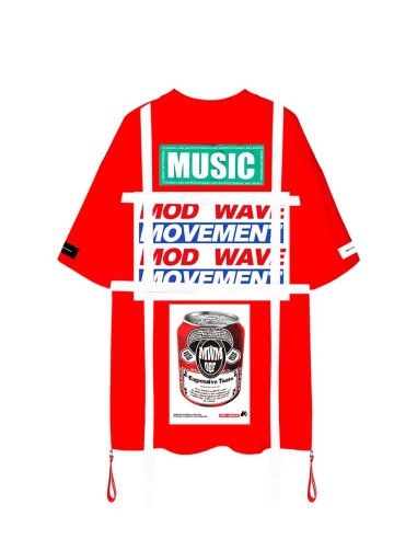 Mod Wave Movement - Camiseta Black Capsule