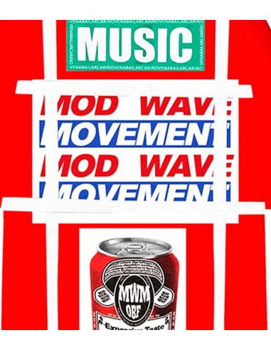 Mod Wave Movement - Camiseta Black Capsule