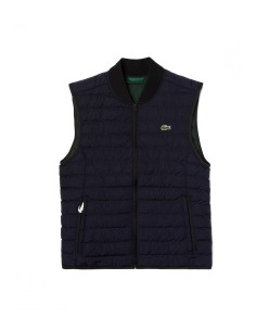 Lacoste - Chaleco Hombre Azul - Acolchado Ligero