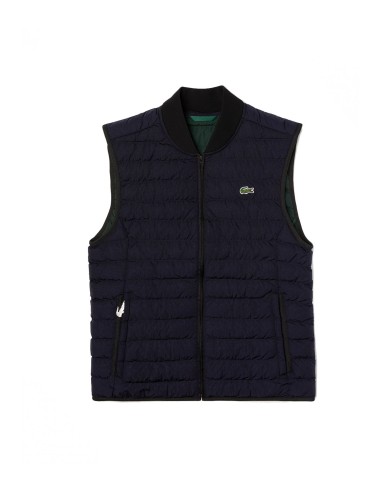 Lacoste - Chaleco Hombre Azul - Acolchado Ligero