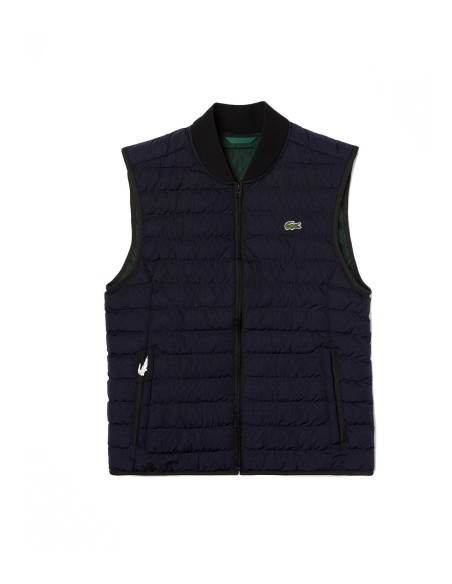 Lacoste - Chaleco Hombre Azul - Acolchado Ligero