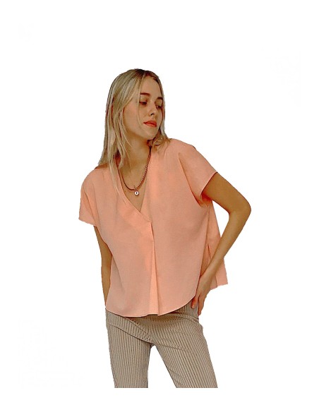 French Connection - Camisa Mujer Rosa