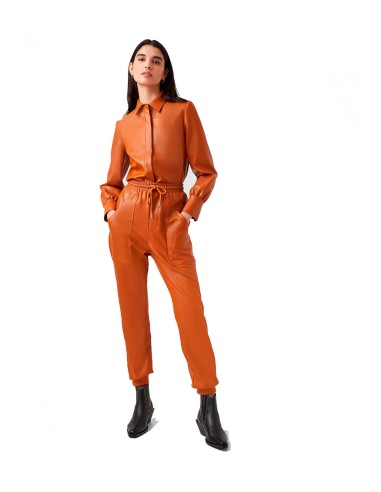 French Connection - Camiseta Mujer Naranja