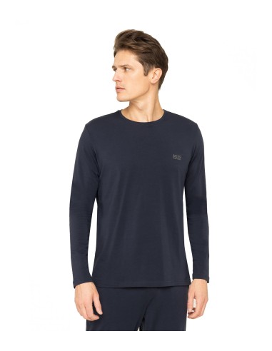 Hugo Boss - Camiseta Hombre Azul - Mix&Match LS