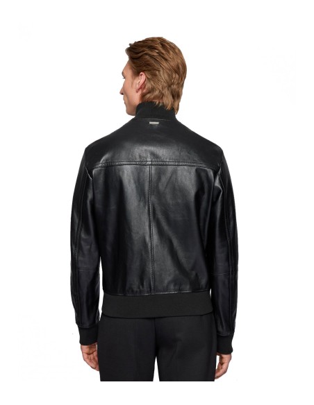 Hugo Boss - Chaqueta Hombre Negra - Bomber