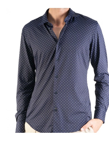 Hugo Boss - Camisa Hombre Azul - Ronni