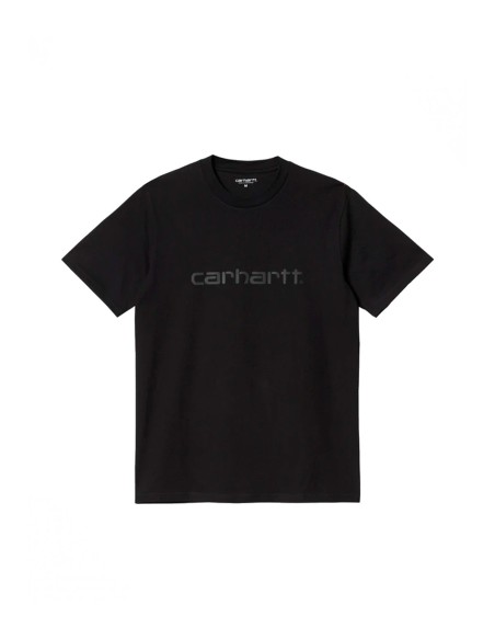 Carhartt - Camiseta Hombre Negro - S/S Script T-Shirt