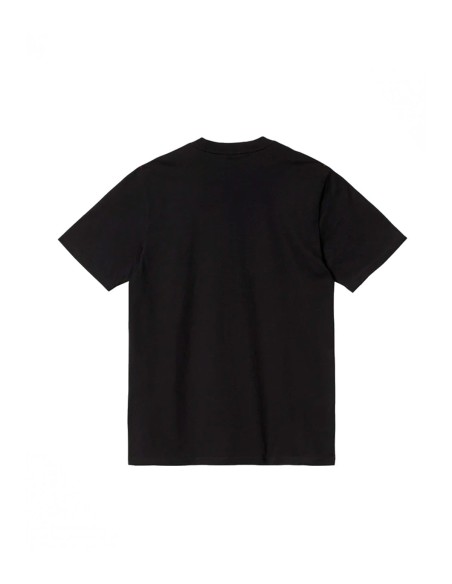 Carhartt - Camiseta Hombre Negro - S/S Script T-Shirt