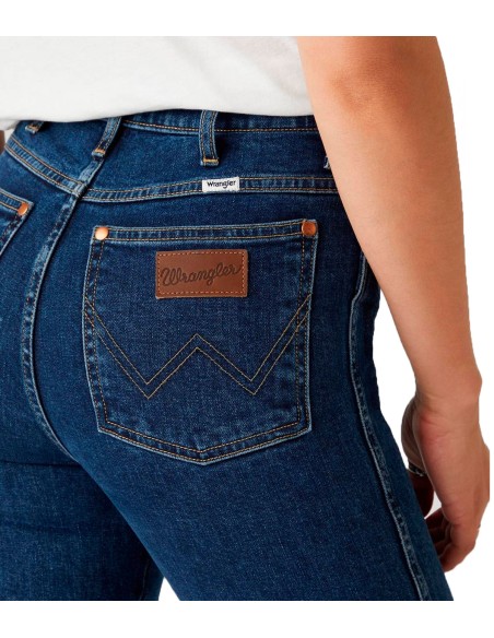 Wrangler - Pantalón Mujer Azul