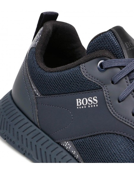 Hugo Boss - Zapatillas para Hombre Azul Marino - Titanium