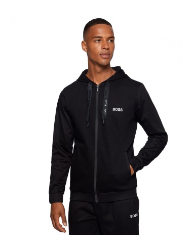 Hugo Boss - Sudadera Hombre Negra