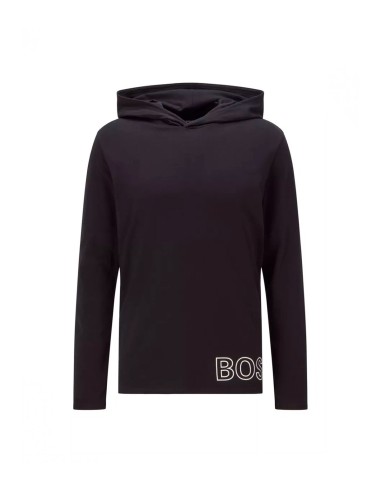 Hugo Boss - Camiseta de Pijama Hombre Negra - Identity