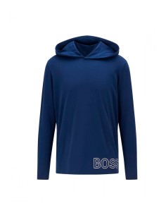 Hugo Boss - Camiseta de Pijama Hombre Azul - Identity